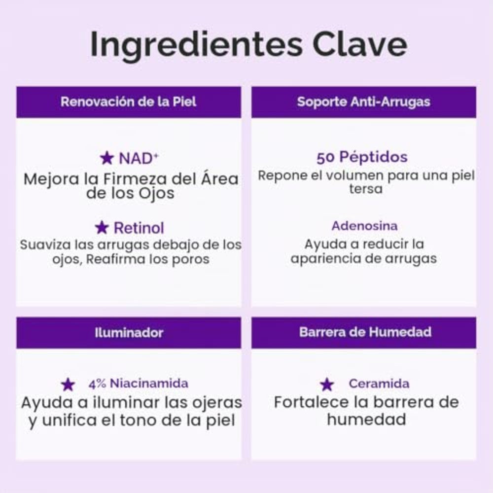 No. 9 NDA + Retinol Crema para los OJos